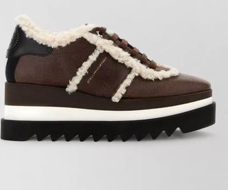 Stella McCartney alter suede low-top sneakers