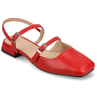 Journee Collection Womens Wide Width Gretchenn Flats