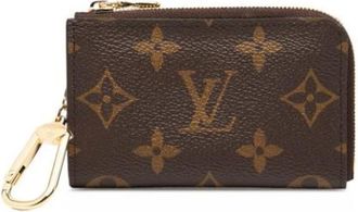 Louis Vuitton Pre-owned Wallets, female, Brown, Size: ONE SIZE Pre-owned Plastic Wallet