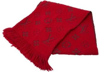 Louis Vuitton Pre-owned Zijden Sjaal - Dames - Vintage Accessoires - Rood - ONE Size - Vintage