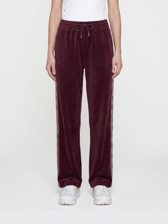Burberry Pantaloni Donna colore Bordeaux