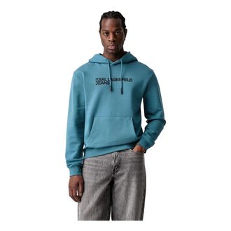 Karl Lagerfeld Uomo, Felpe, Blu, XL, new