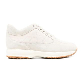 Hogan Interactive Sneakers - Heren - Sneakers - Beige - 44 EU - Leer - Schoenen