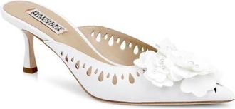 Badgley Mischka Oriana Mule in White at Nordstrom, Size 7.5