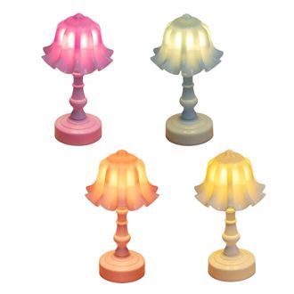 OEM L&aacute;mpara De Mesilla Led T&aacute;ctil, Luminaria Linglan Flower