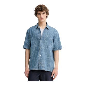 Sams&oslash;e & Sams&oslash;e Hombre, Camisas, Azul, Talla: XL