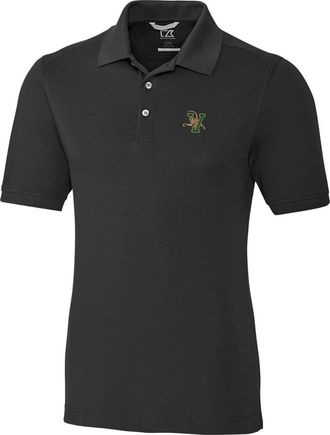 Cutter & Buck Mens Cutter & Buck Black Vermont Catamonts Collegiate Big & Tall Advantage DryTec Polo at Nordstrom, Size X-Large