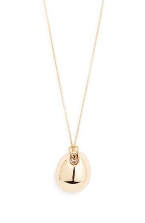 Open Edit Orb Pendant Necklace in Gold at Nordstrom
