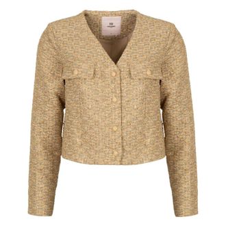Freebird by Steven Larissa Jack in Goud - Dames - Jassen - Geel - Maat: M