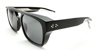Saraghina FABIO 550SS Mens Sunglasses Black Size 55