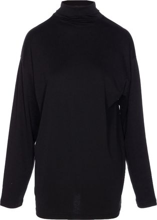 Christophe Lemaire Relaxed Mock Neck Long Sleeves Top