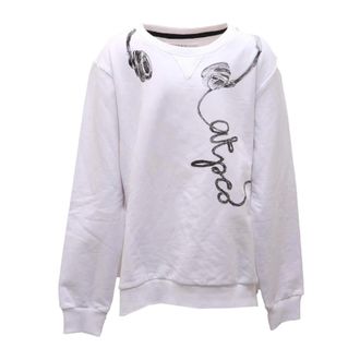 AT.P. CO Kids Sweatshirts, male, White, 10 Y, At0078 Sweatshirt