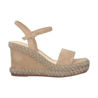 Alma En Pena Wedges, female, Beige, 5 UK, Braided Wedge Heel Sandal