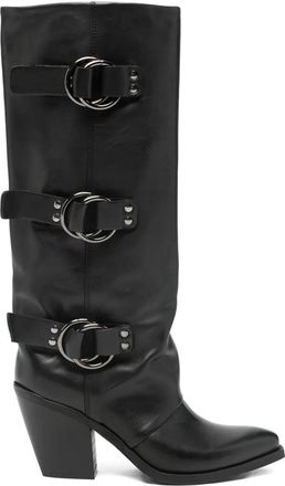 M&eacute;tisse Stivali con fibbia 85mm - Nero