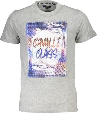 Cavalli Cotton Men Mens T-Shirt