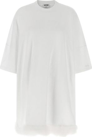 Moschino Feather Dress