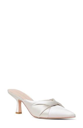 Loeffler Randall Tyla Pointed Toe Mule in Cream at Nordstrom, Size 10.5