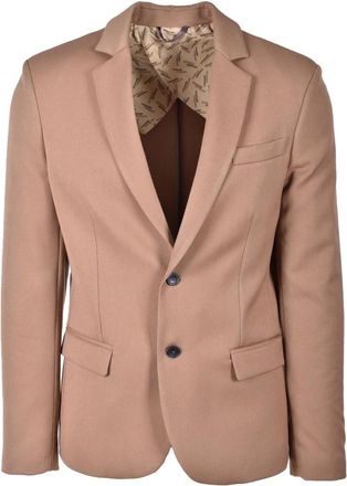 Imperial Elegante Blazer met Stretchstof - Heren - Blazers - Bruin - S - Polyester - Jassen