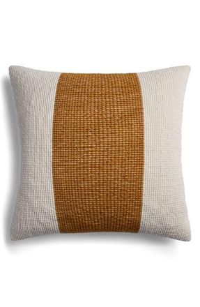 Parachute Sierra Colorblock Accent Pillow Cover in Turmeric at Nordstrom