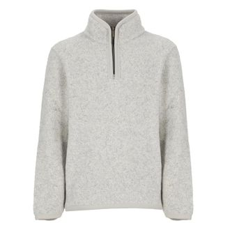 K-Way K-Way, Light Jackets, male, Gray, Size: L Grey Wool Zip Sweater