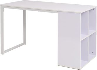 vidaXL Vidaxl - Escritorio Blanco 120x60x75 Cm