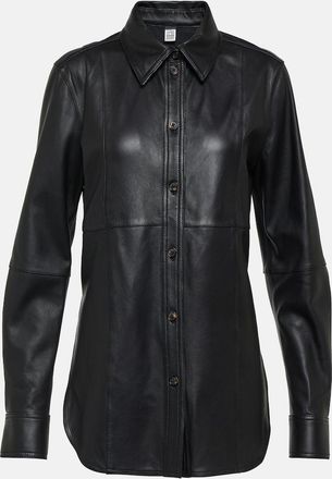 Toteme Leather overshirt