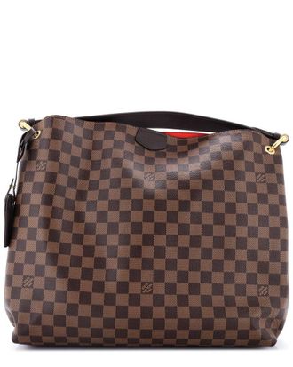 Louis Vuitton Brown Damier Graceful Mm (Authentic Pre-Loved)