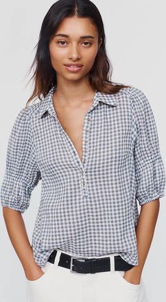 Pilcro Tallulah Puff Sleeve Blouse