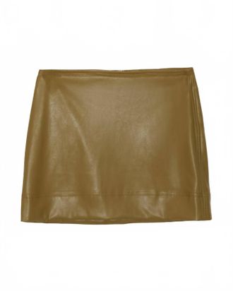 Mes Demoiselles... Womens Rolu Skirt In Khaki