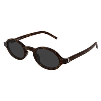 Saint Laurent Sunglasses, unisex, Brown, Size: 48 MM M161 Sunglasses