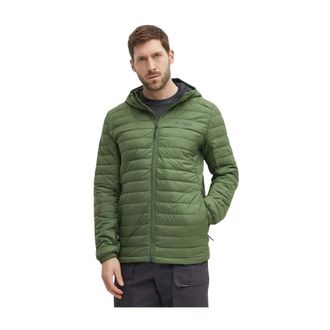 Columbia Silver Falls Hooded Jacket - Heren - Sport - Groen - Maat: S Leer