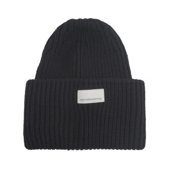 Nine In The Morning Wool Umi Muts - unisex - Accessoires - Zwart - Maat: ONE Size Wol