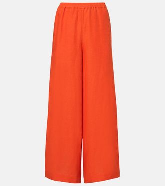 Eres Select linen wide-leg pants