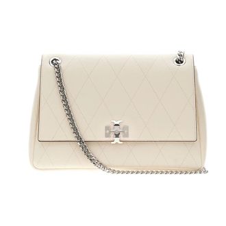 Tory Burch Charlie Quilted Shoulder Bag - female - Tory Burch - Shoulder Bags - Beige - ONE SIZE - Bags
