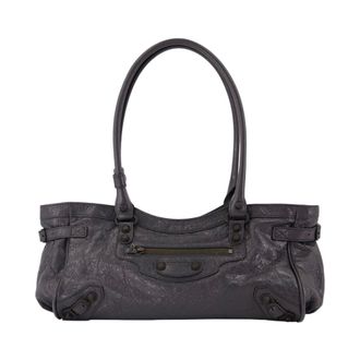Balenciaga Handbags, female, Black, Size: ONE SIZE Le City Mini Bag
