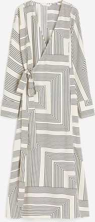 H&M Wickelkleid - Beige