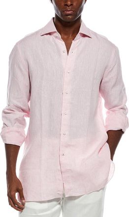 Isaia Linen Dress Shirt
