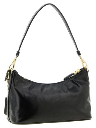 Prada Calfskin Leather Shoulder Bag - Black