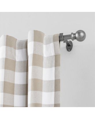 Elrene Farmhouse Ball Curtain Rod