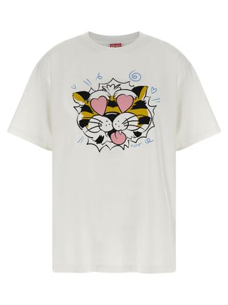 Kenzo White Cotton T-shirt