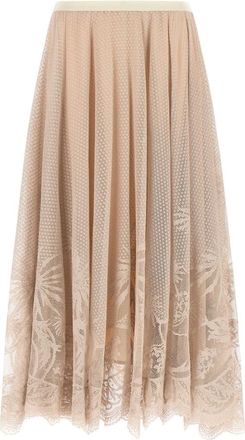Fabiana Filippi Skirts - female - Fabiana Filippi - Midi Skirts - Pink - XS - Skirts