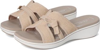 Clarks Breeze Rae Mia Womens Sandals Sand Interest Synthetic : 11 B - Medium