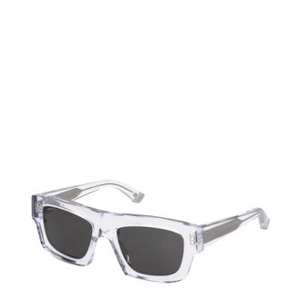 Gucci Herens Zonnebril transparant/grijs acetaat