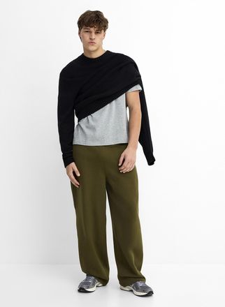 Djab Mens Wide-leg fleece pant DJAB 101 Relaxed fit