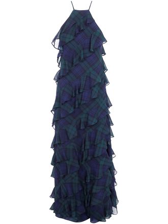Ralph Lauren Woven Gown Dress Woven Gown Dress