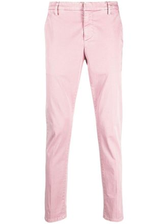 Dondup Gaubert slim-fit chinos - men - Cotton/Spandex/Elastane/Cotton - 40 - Pink