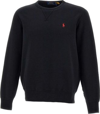 Polo Ralph Lauren MClassic Sweatshirt - Heren - Sweatshirts - Zwart - XL - Katoen - Hoodies & sweatvesten
