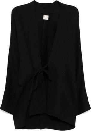 Jan-Jan Van Essche Giacca con lavorazione in rilievo - Nero