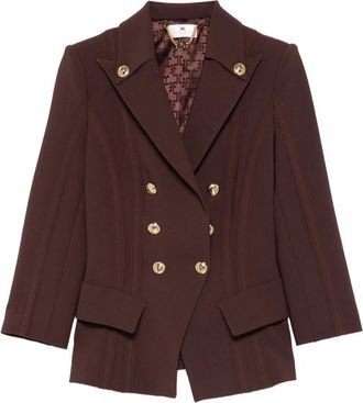 Elisabetta Franchi Double-breasted Blazer