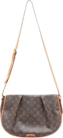 Louis Vuitton Pre-owned Vintage Cross Body Bag - Dames - Vintage Schoudertas - Bruin - ONE Size - Vintage